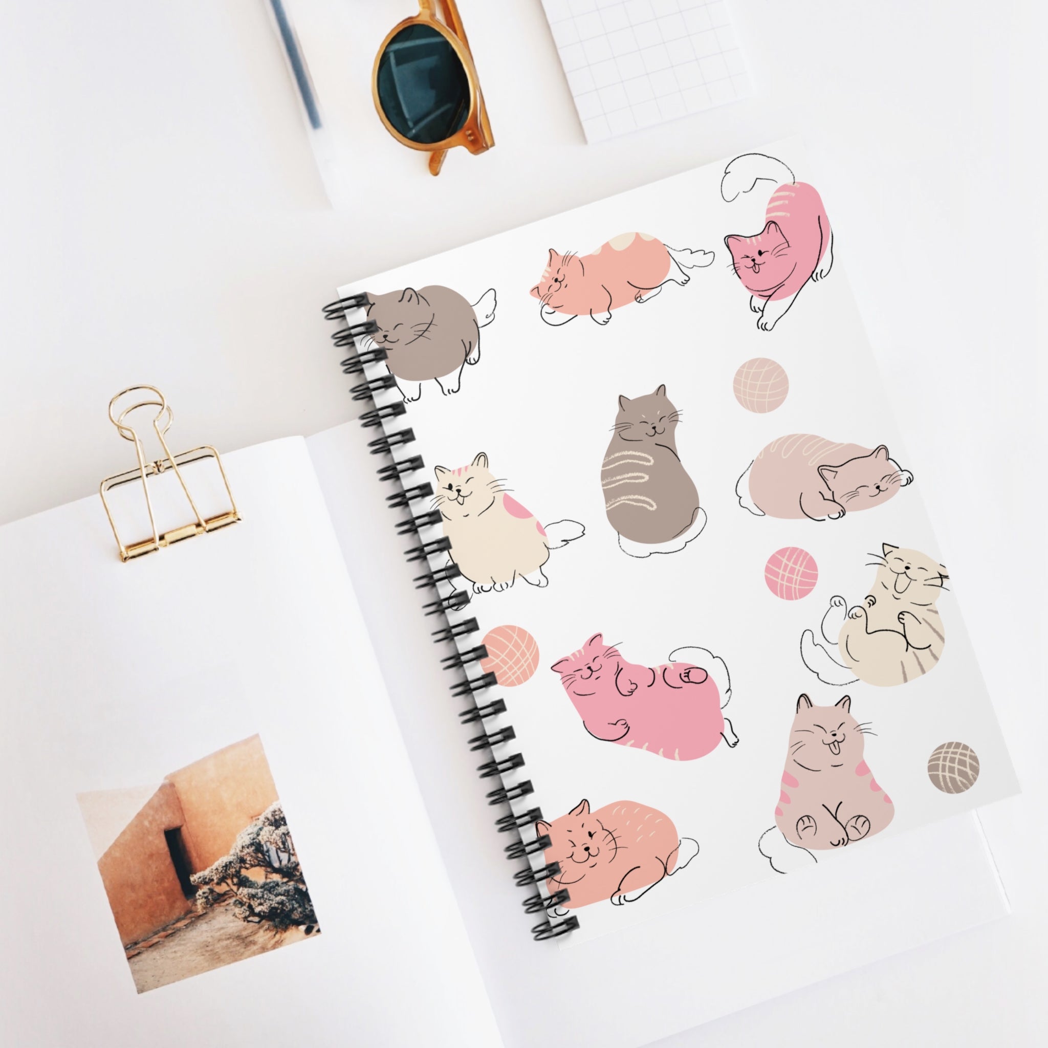 Cats Spiral Notebook