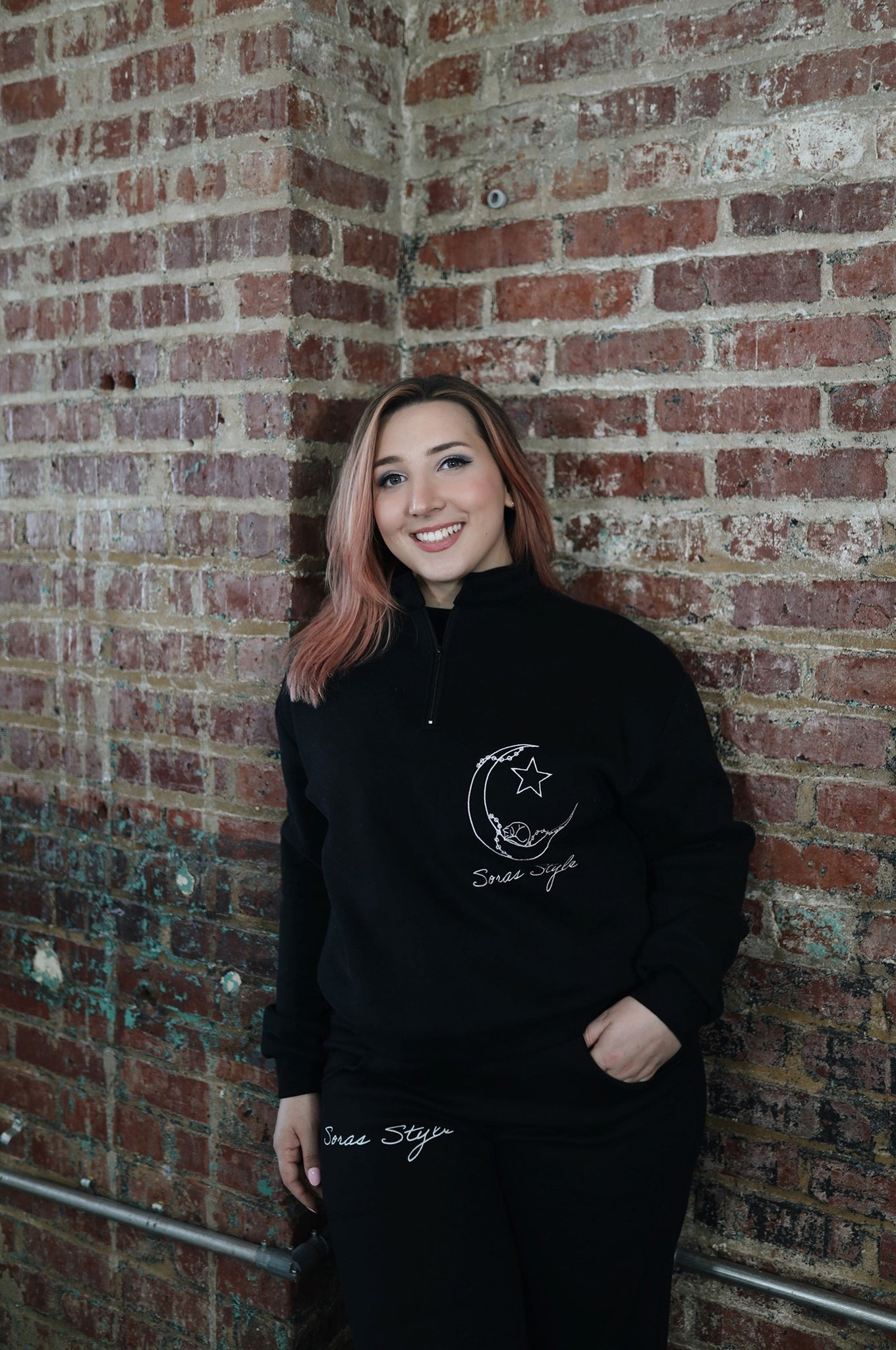 Soras Style Sweater Mid Zip