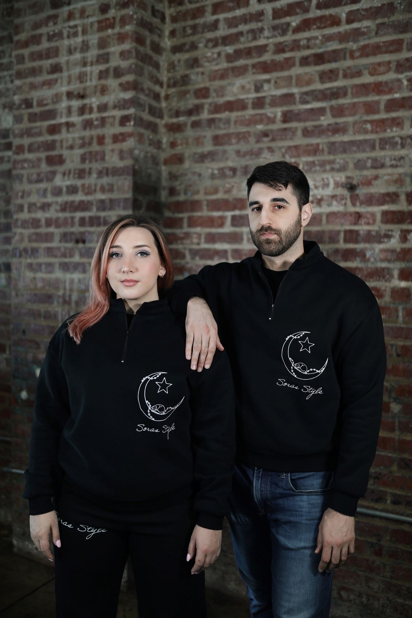 Soras Style Sweater Mid Zip