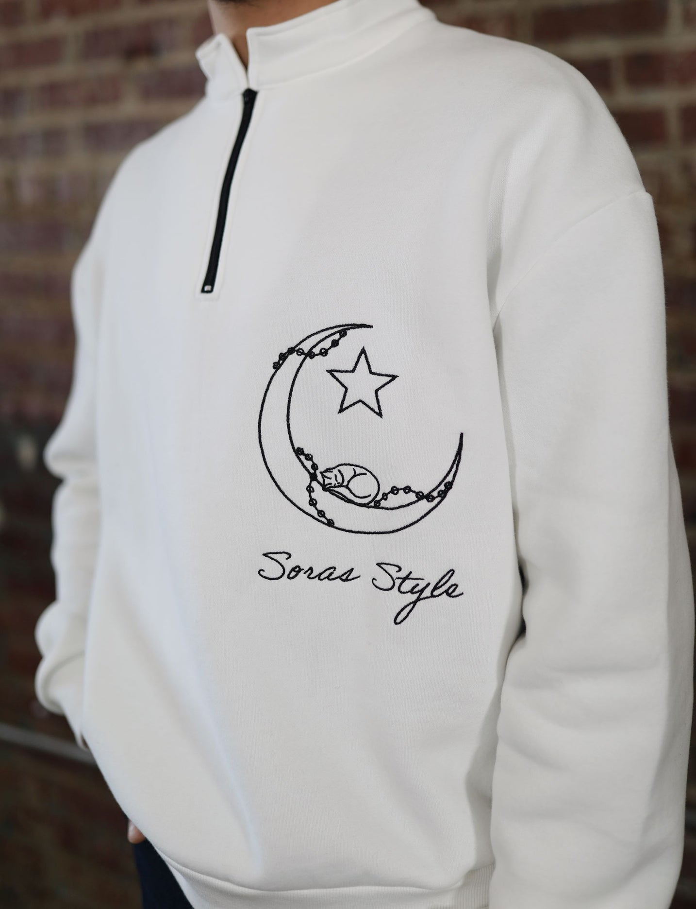 Soras Style Sweater Mid Zip